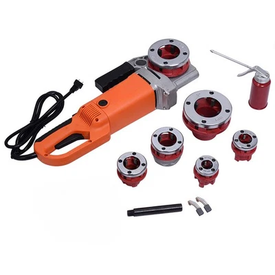 High-power Handheld Electric Threading Machine Pipe Tapping Reamer Tool - Image 1 of 4