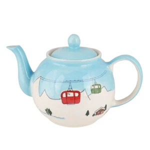 Mila Keramik-Teekanne Gipfelstürmer | ca 1,2 Liter - Bild 1 von 8