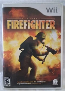 Real Heroes Firefighter Nintendo Wii 2009 con manual - Imagen 1 de 4