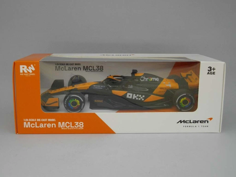 McLaren MCL38 - RE.EL F1 1:24 - RE0847F1 - Immagine 1 di 1
