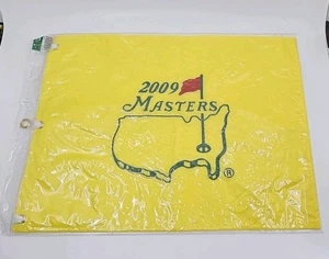 2009 Masters golf Flag Augusta national embroidered logo pin flag pga - Picture 1 of 4