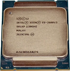 Intel Xeon Processor E5-2680 v3 30MB 2.5GHz FC LGA 2011-3 SR1XP - Picture 1 of 6