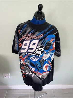 CAMISA NASCAR DE COLECCIÓN JEFF BURTON CITGO RACING PARA HOMBRE ESTAMPADO L DOBLE CARA Foto 1 de 4