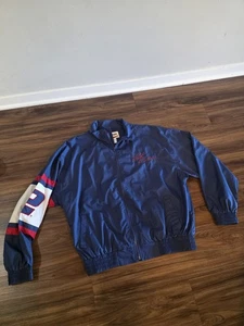 Vtg NASCAR Chase Jacket Mens XL Blue MILLER LITE RACING 2 RUSTY WALLACE - MINT - Picture 1 of 14