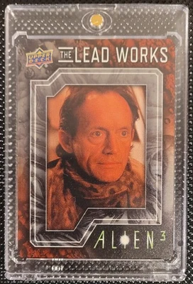 2021 Upper Deck Alien 3 Movie Trading Card The Lead Works #LW-30 Bishop  - Image 1 of 2