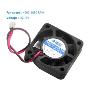 2 Pin Cooling 40x40x10mm 3D Printer Parts 12V PC Fan CPU Heatsink Cooler - Afbeelding 1 van 4