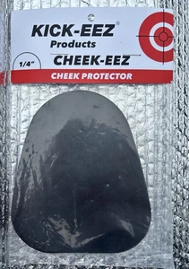 KICK-EEZ CHEEK EEZ Cheek Protector - 6" L x 5" W x 1/4" T Black - Picture 1 of 2