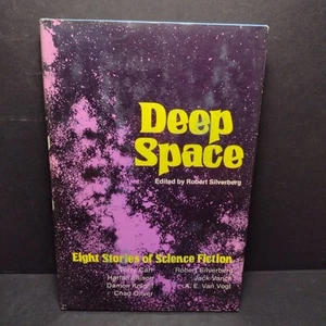 Deep Space: Eight Stories of Science Fiction, Robert Silverberg -1973 BCE HC - Foto 1 di 14