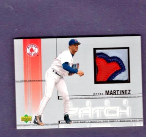 2002 UPPER DECK PATCH LOGO CHUNKY 3 COLORS #PL-PM PEDRO MARTINEZ 1:2500 ODDS NM - Picture 1 of 2