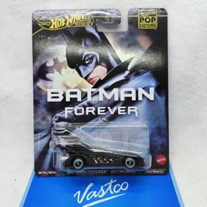 Hot Wheels Premium Pop Culture 2024 Batman Forever Batmobile Real Riders HVJ39 - Picture 1 of 5