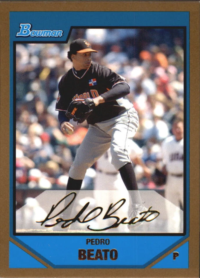 2007 Bowman Draft Future's Game Prospects Gold Baseball Card Pick - Image 1 of 1