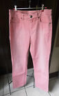 Original Limited Edition Damen Jeans Gr.40 rosa Akzente m.Strass Hose Neuwertig