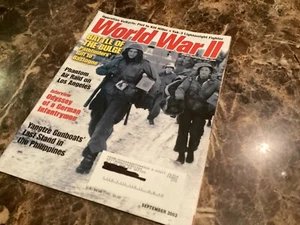 World War II Magazine September 2003 Battle of the Bulge, Yangtze Gunboats - Foto 1 di 4