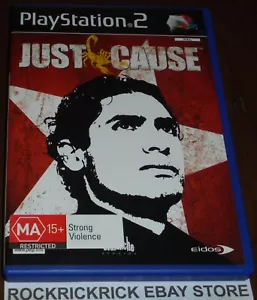 PLAYSTATION 2 GAME JUST CAUSE INCLUDES MANUAL PAL - Foto 1 di 3