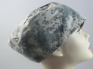 Cappello da donna scrub, stampa digitale militare, elastico sul retro pronto per la spedizione - Foto 1 di 2