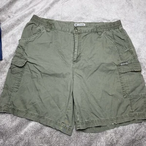Columbia Sportswear Shorts Womens L Green 6 Pockets Hiking Camping Outdoor - Picture 1 of 10