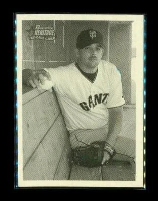 2001 TOPPS BOWMAN HERITAGE ROOKIE Baseball Trading Card #300 BOOF BONSER Giants - Image 1 of 2