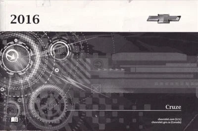 2016 Chevrolet Cruze Proprietari Manuale Operatore Utente Istruzioni Guida Libro - Immagine 1 di 2