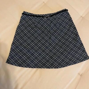 Plaid School Girl Skirt MADE IN USA 1990s Vintage Size 8 - Picture 1 of 5