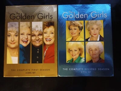 The Golden Girls - The Complete First & Second Season (DVD, 2005, 3-Disc Set) - Image 1 of 4