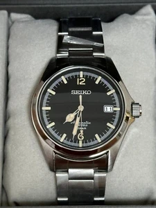 Seiko TiCTAC 35th Anniversary Black Dial Automatic Watch SZSB006 - Picture 1 of 8