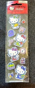 RARE 2005 Sanrio HELLO KITTY "Stickles" Rhinestone Embellished Stickers NEW 12 - Picture 1 of 4