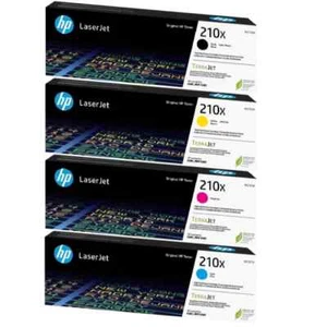 HP 210X Black/Cyan/Magenta/Yellow High Yield Toner Cartridge, Pack Of 4 - Picture 1 of 1