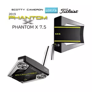 NEW Scotty Cameron 2019 PHANTOM X 7.5 US Model Putter 33 inch with Head Cover RH - Picture 1 of 6