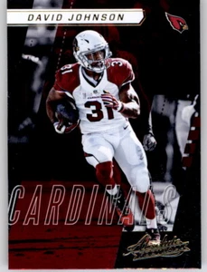2017 Absolute David Johnson NFL PWE Base Card Cardinals #91 - Picture 1 of 2