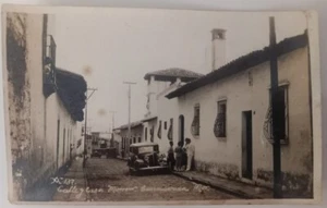 OLD MEXICAN  CUERNAVACA MORELOS, CALLE MORENO,  REAL PHOTO POSTCARD - Picture 1 of 2