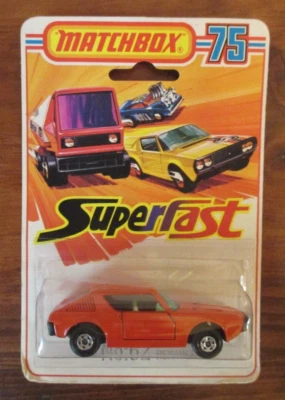 Matchbox Superfast No.62 Renault 17TL. Blister Card. 1975 - Image 1 of 4