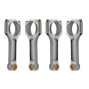 4 varillas de conexión forjadas I-Beam para Subaru Impreza WRX STI EJ20 EJ22 130,5 mm - Imagen 1 de 12