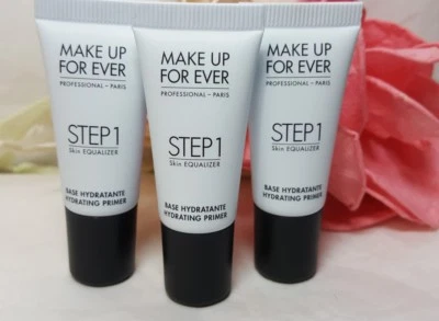 Lot of 3 Make Up For Ever STEP 1 SKIN EQUALIZER HYDRATING PRIMER .16 oz x3 MUFE - Image 1 of 3