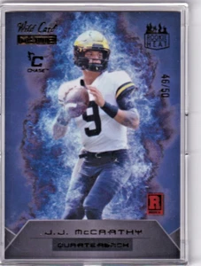 2023 Wild Card Matte Rookie Heat JJ McCarthy 46/50 encased - Bild 1 von 2
