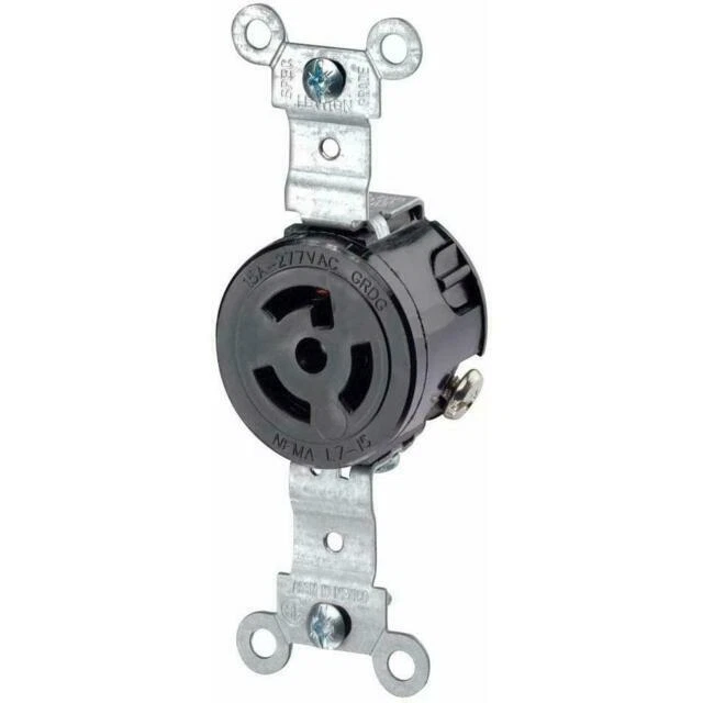 Leviton 4760 Industrial Grade Locking Receptacle