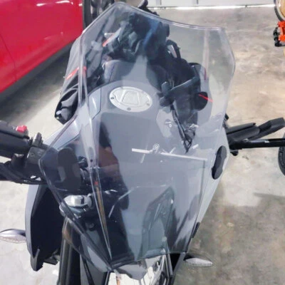 Clear Windshield Windscreen For Kawasaki Vulcan VN500 750 800 900 1500 1600 2000 - Image 1 of 4