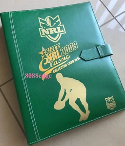2009 SELECT CLASSIC NRL RUGBY LEAGUE OFFICIAL ALBUM/FOLDER/BINDER - BRAND NEW - Foto 1 di 2