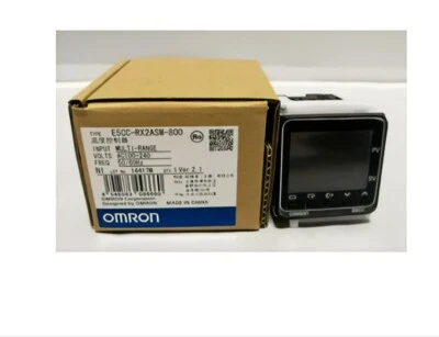 NEW Omron Temperature Controller E5CC-RX2ASM-800 100-240 VAC E5CCRX2ASM800 - Image 1 of 2
