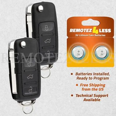 2 for 2006 2007 2008 2009 2010 VW Volkswagen Beetle Keyless Car Remote Key Fob — 第 1/4 张图片