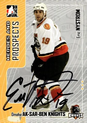 Eric Nystrom - Signed 2005-06 In The Game Heroes And Prospects Card #79 - Image 1 of 2