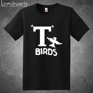 T Birds Grease Movie Men's Black Size S to 5XL - Picture 1 of 1