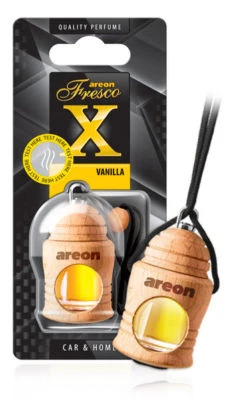 Areon Fresco X Version Car Hanging Air Freshener Vanilla FRXV02 - Image 1 of 3