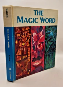 The Magic Word Albert Harris 1966 Hardcover Textbook Color Illustrations USED - Imagen 1 de 4
