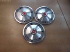 Wheel Covers Group Of 3 1974-1976?? Ford Mustang  Hubcaps Oem 13"Inch Used