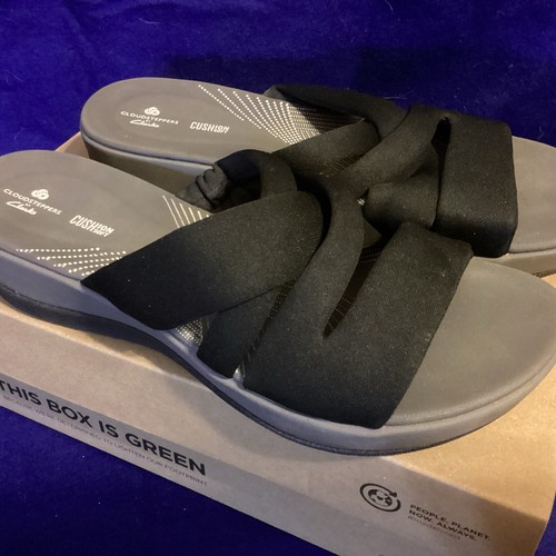 Sandali Cloudsteppers Clarks donna infradito perizoma Arla Glison taglia 9 pezzi