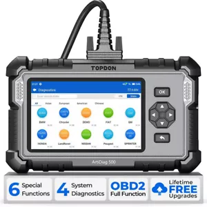 2025 TOPDON AD500 Car Diagnostic Tool Auto OBD2 EOBD Scanner ABS SRS ENGINE UK - Picture 1 of 20