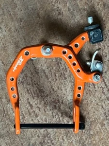 PINZA FRENO ANTERIORE POSTERIORE 1985 ARANCIONE ODYSSEY SYSTEM 2000 FS vecchia scuola BMX RX-3 - Foto 1 di 8