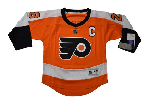 NHL Youth Boys Philadelphia Flyers Claude Giroux Hockey Jersey NWT S/M Cover