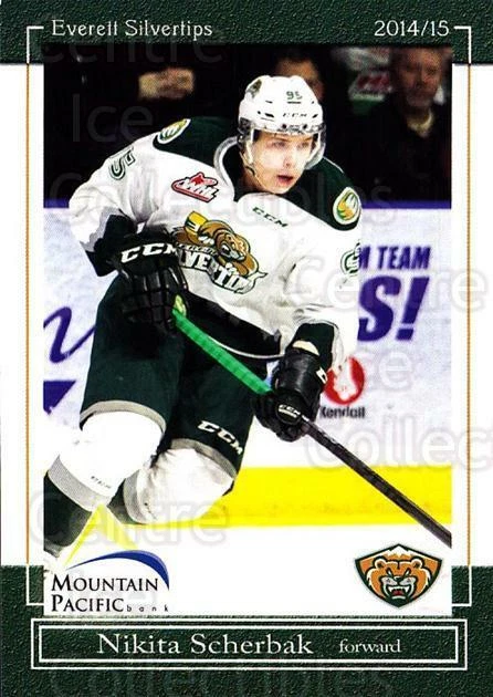 2014-15 Everett Silvertips #22 Nikita Scherbak - Image 1 of 1