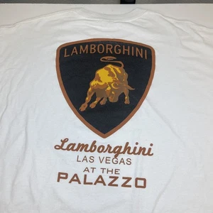 LAMBORGHINI Exotic Car Las Vegas PALAZZO CASINO HOTEL TEE T SHIRT Sz Mens M - Picture 1 of 4